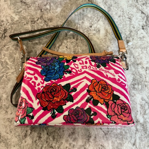 Consuela Multicolor Floral Tutti Midtown Crossbody Bag - Picture 4 of 8